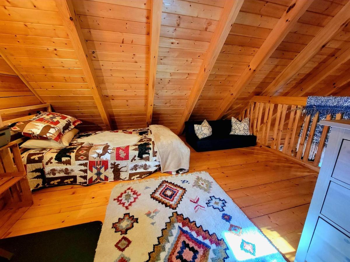The Little Wolf Cabin Maggie Valley Eksteriør billede